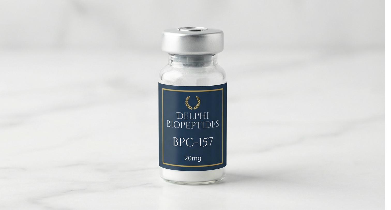 BPC-157 peptide vial, 20mg